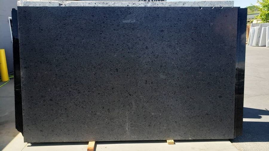 Black pearl granite slab