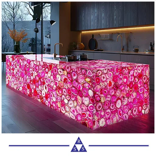pink agate