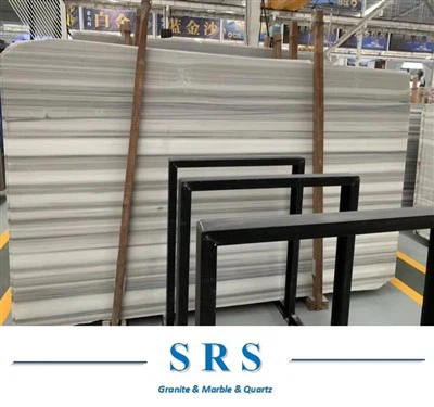 China Marmara White Marble Veins Straight White Marble Veins