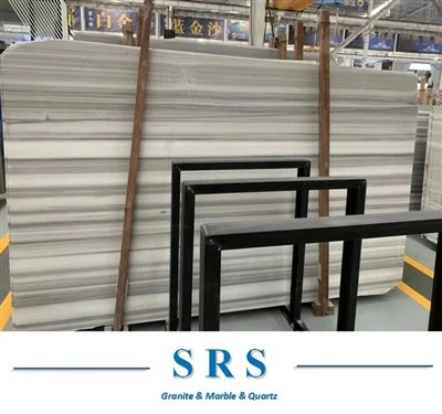 China Marmara White Marble Veins Straight White Marble Veins