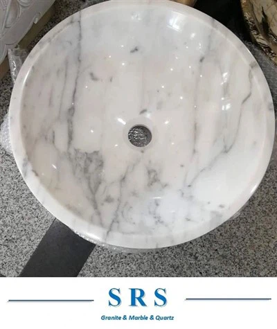 Γυαλισμένο φυσικό μάρμαρο νιπτήρα Onyx