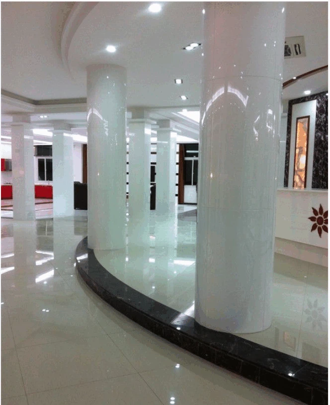 Artificial Nano Glass Stone Architectural Column Pillars Covers
