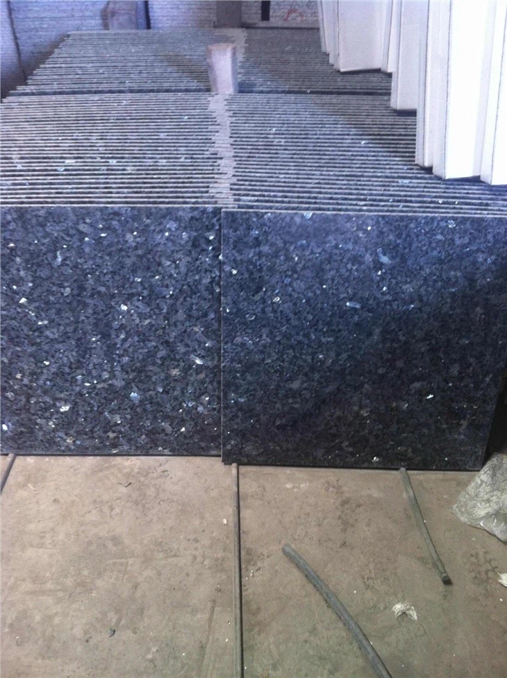 Norway Granite Labrador Blue Pearl Backsplash Vanity Top