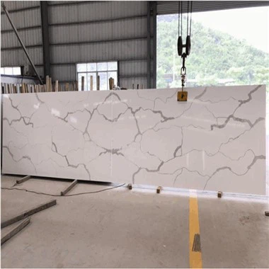Calacatta White Quartz Stone Slab Τιμή Πώληση