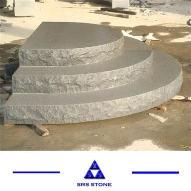 Μηχανή Κοπή Γκρι Καμπύλη Γρανίτη Kerbstone