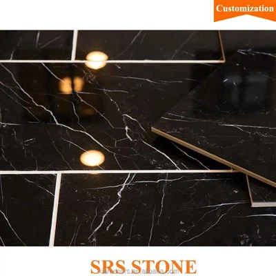 Μαύρο Μαρμάρινο Πλακίδιο Nero Marquina